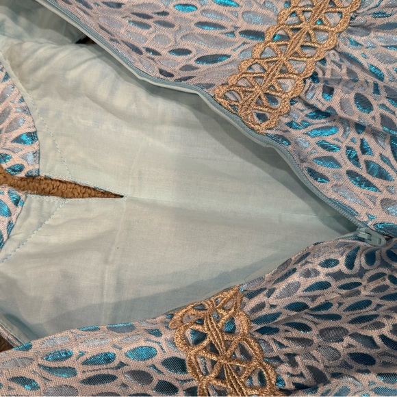 NEW LILLY PULITZER MINI FRANCI DRESS BERMUDA BLUE LAGOON - Picture 12 of 15